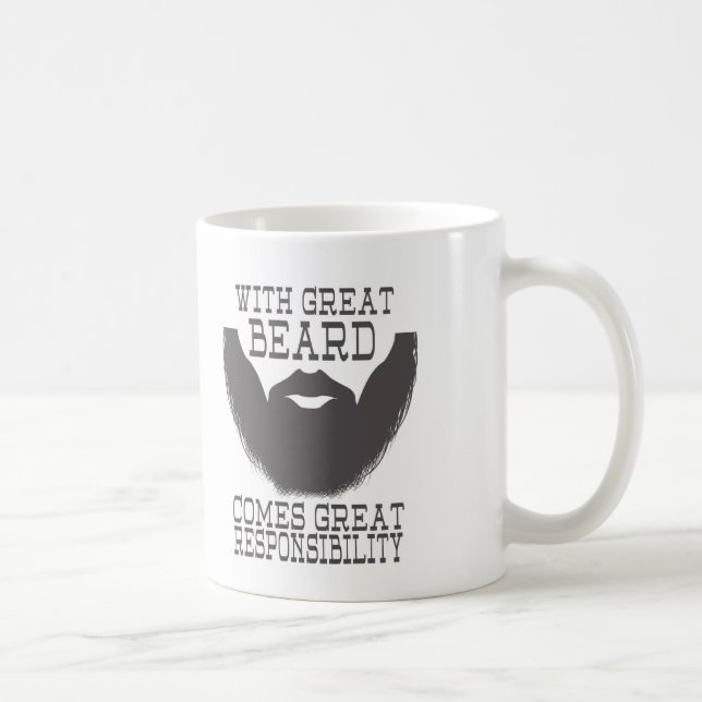 Taza De Café Mug de barba del día del padre