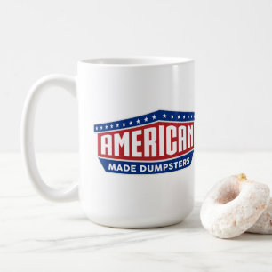 Taza De Café Mug de basureros de fabricación estadounidense (1