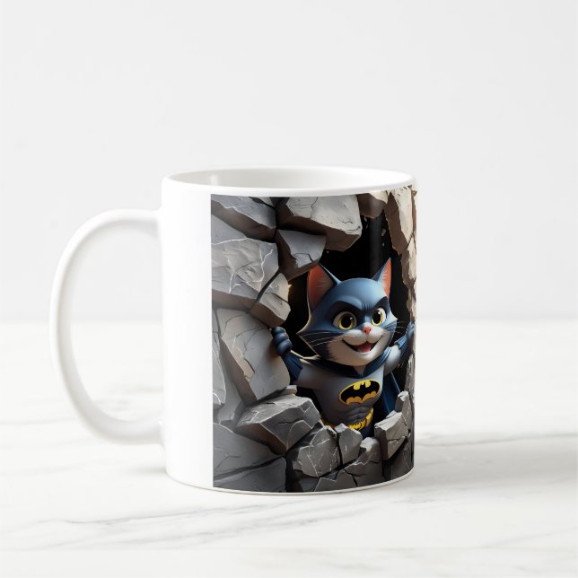 Taza De Café Mug de BatCat (Izquierda)