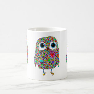 Taza De Café Mug de búho dulce y adorable