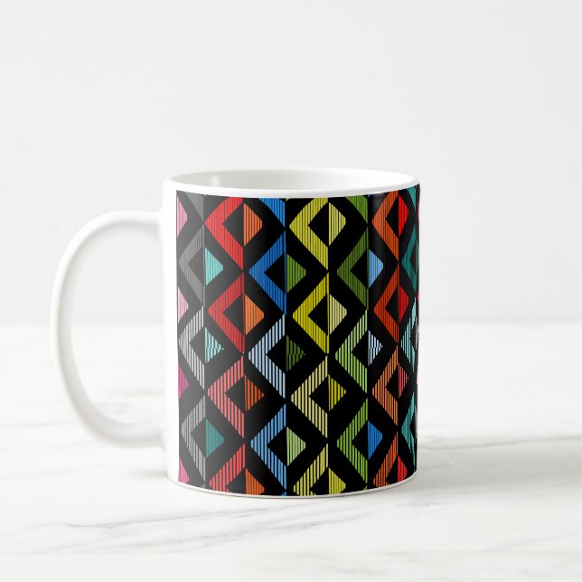 Taza De Café Mug de café con semideodos en desvanecimiento (Izquierda)