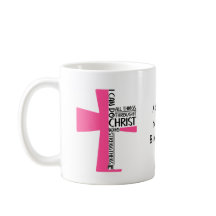 Mug de café cristiano personalizado