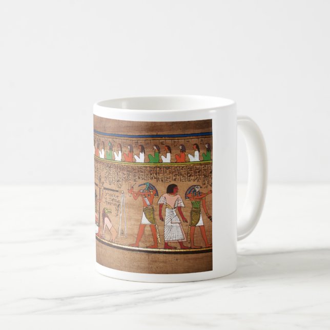 Taza De Café Mug de café de Egipto-jeroglíficos (Anverso derecho)