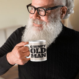 TAZA DE CAFÉ MUG DE CAFÉ DE HOMBRE ANCIANO GRUMPING