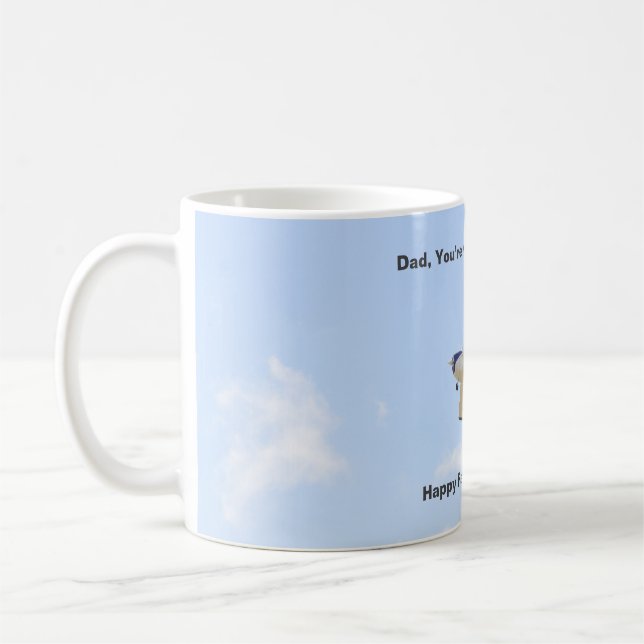 Taza De Café Mug de café del Día del Padre del avión piloto de  (Izquierda)