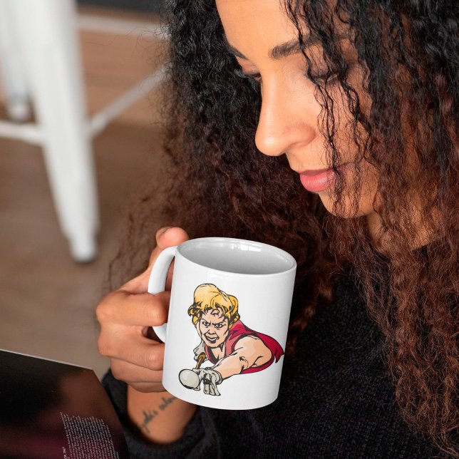 Taza De Café Mug de café del jugador de billar (Subido por el creador)