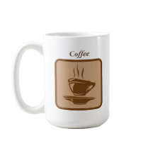 Mug de café premium personalizado
