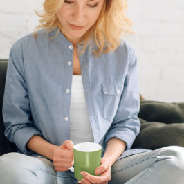 Taza De Café Mug de café verde suave