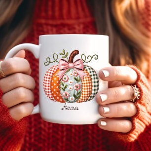 Taza De Café Mug de calabaza de otoño