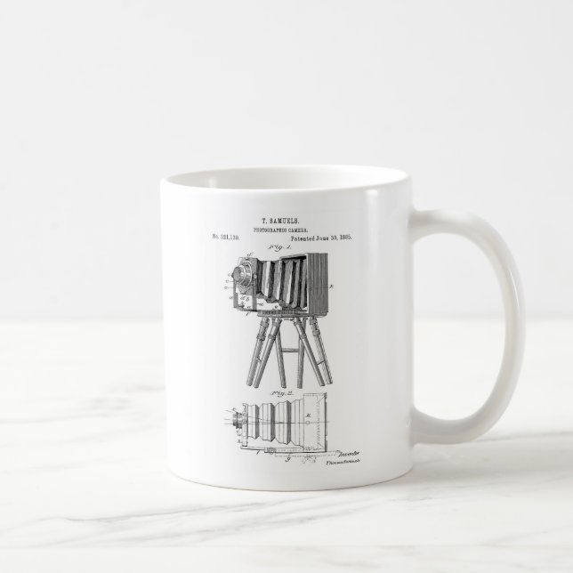 Taza De Café Mug de cámara de ejemplo clásico (Derecha)