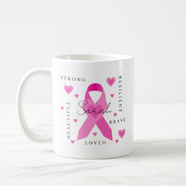 Taza De Café Mug de cáncer de mama