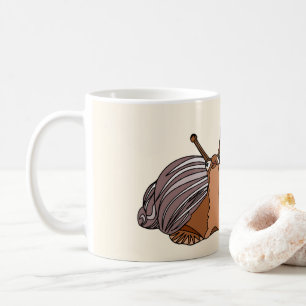 Taza De Café Mug de caracol - Personalizable
