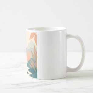 Taza De Café Mug de cerámica con temática natural - Abraza la b