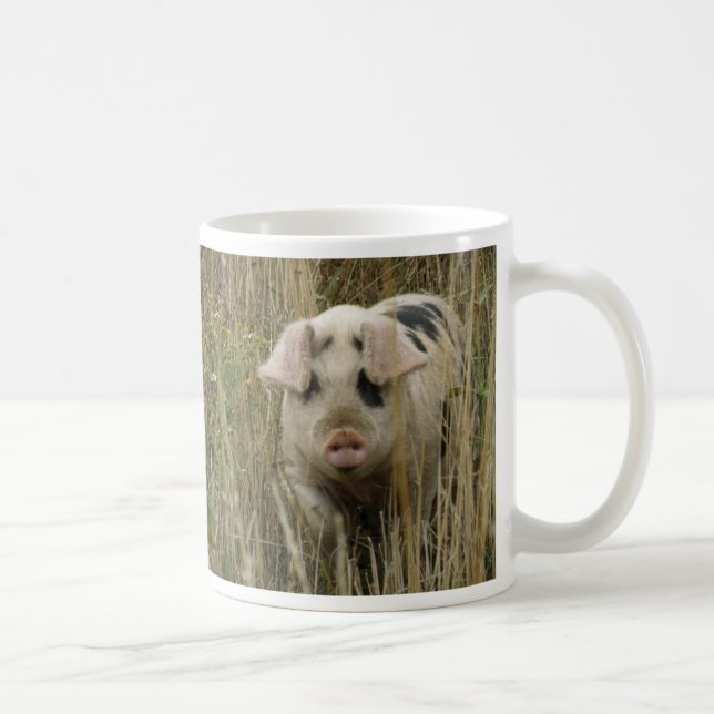 Taza De Café Mug. de cerdo (Derecha)