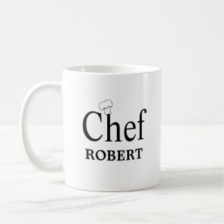 Taza De Café Mug de chef personalizado