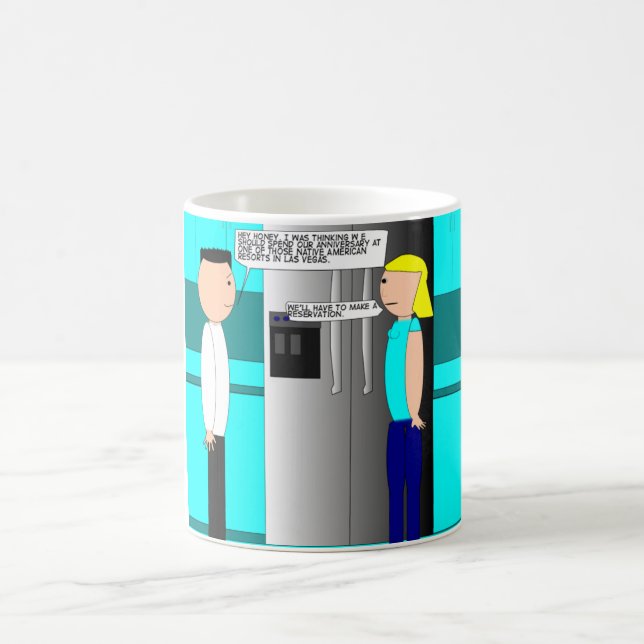 Taza De Café Mug de chiste de papá (Centro)