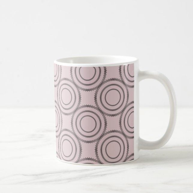Taza De Café Mug de clase alta, rosa suave (Derecha)
