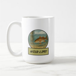 Taza De Café Mug de cocción blanca de rojos