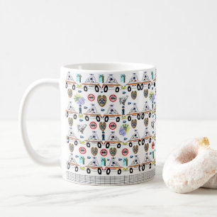 Taza De Café Mug de coches de policía