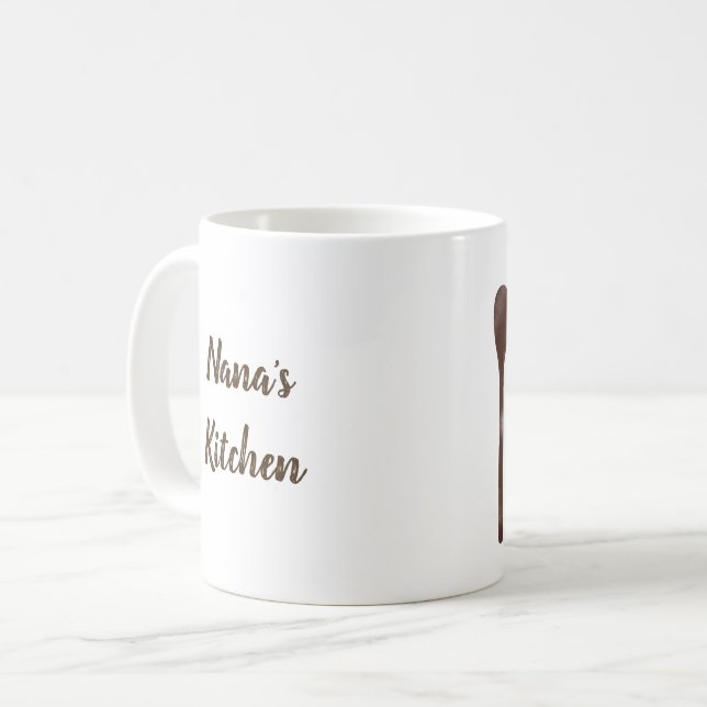 Taza De Café Mug de cocina rústica (Anverso izquierdo)