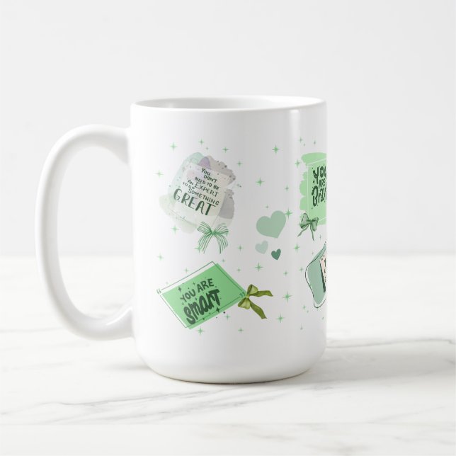 Taza De Café Mug de confirmación positiva (Izquierda)