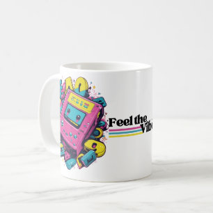 Taza De Café Mug de consola Cute Retro 90 Regalo de jugador d