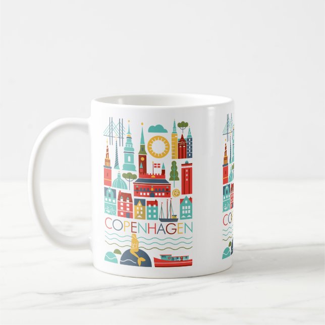 Taza De Café Mug de Copenhague (Izquierda)