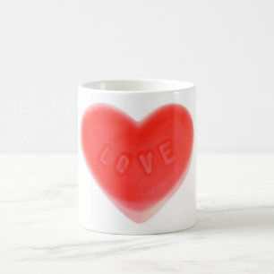 Taza De Café Mug de corazón dulce