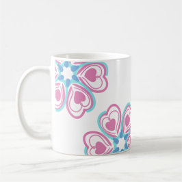 Taza De Café Mug de corazones