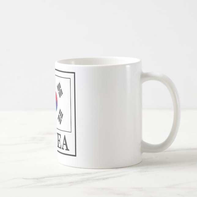 Taza De Café Mug de Corea (Derecha)