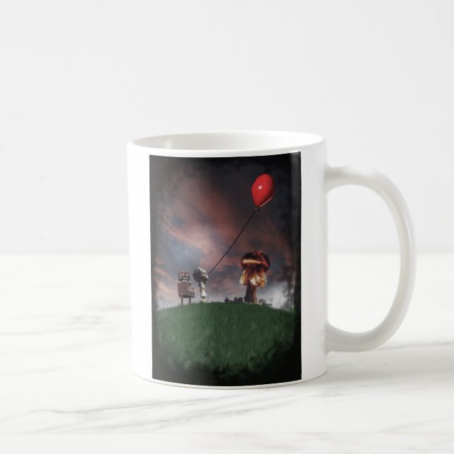 Taza De Café Mug de cosecha atómica (Derecha)