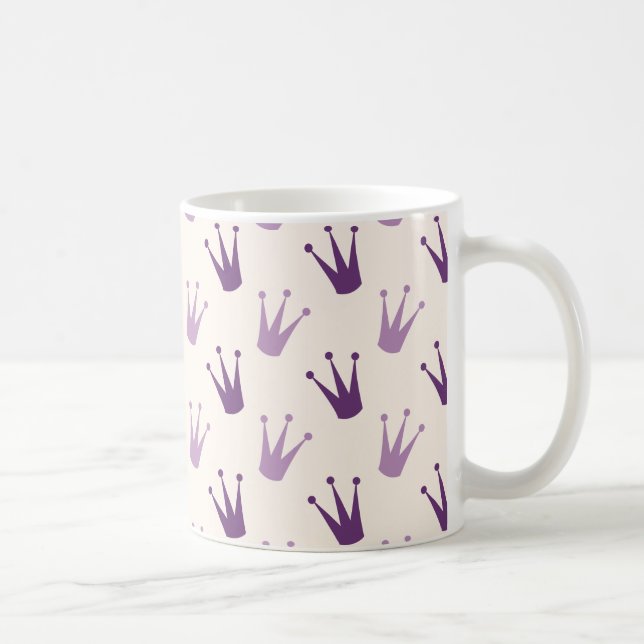 Taza De Café Mug de cruces moradas (Derecha)
