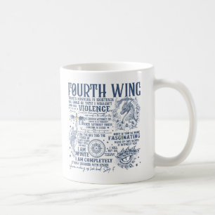 Taza De Café Mug de cuarta ala no oficial