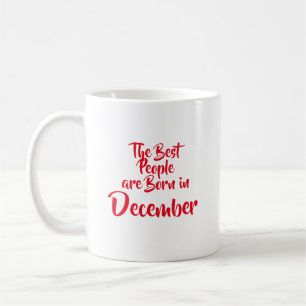 Taza De Café Mug de cumpleaños "Diciembre"