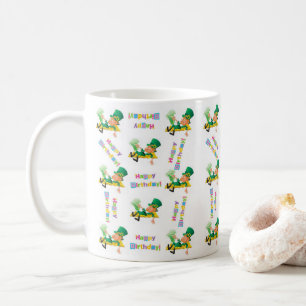 Taza De Café Mug de cumpleaños feliz Día de San Patricio
