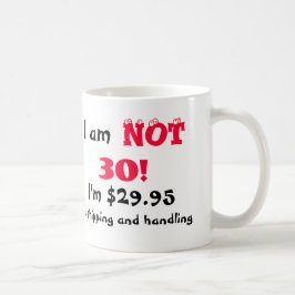 Taza De Café Mug de cumpleaños número 30 humorístico