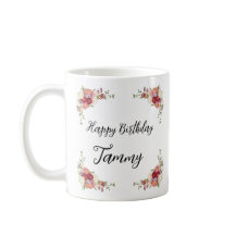 Mug de cumpleaños personalizada - Nombre y celebra