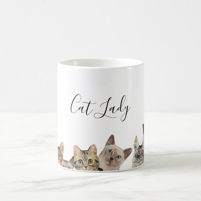 Taza De Café Mug de Cute Cats Assored (Centro)