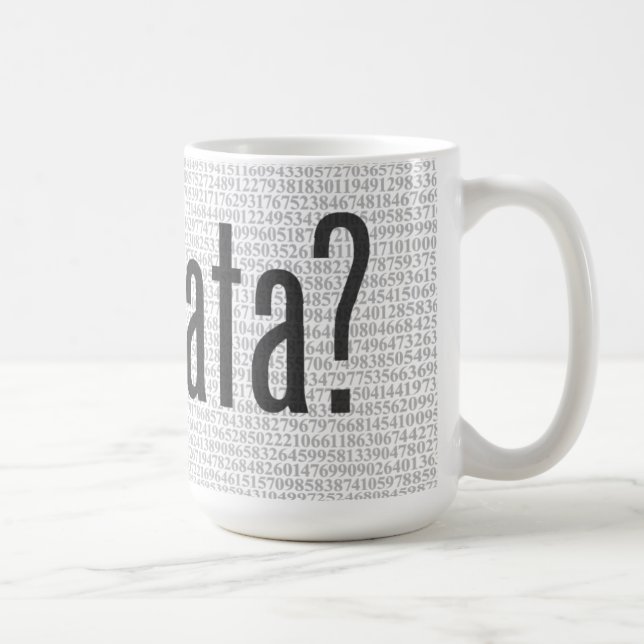 Taza De Café Mug. de datos (Derecha)