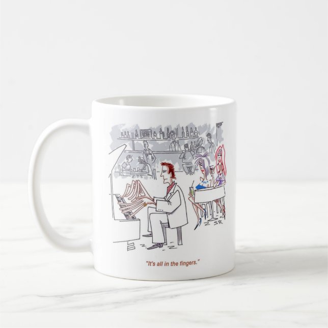 Taza De Café Mug de dedos (Izquierda)