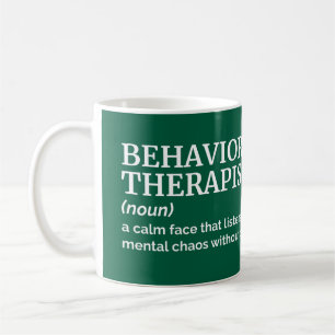 Taza De Café Mug de definición de psicología de terapias conduc