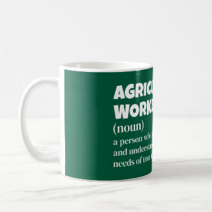 Taza De Café Mug de definición divertida para granjeros - Humor