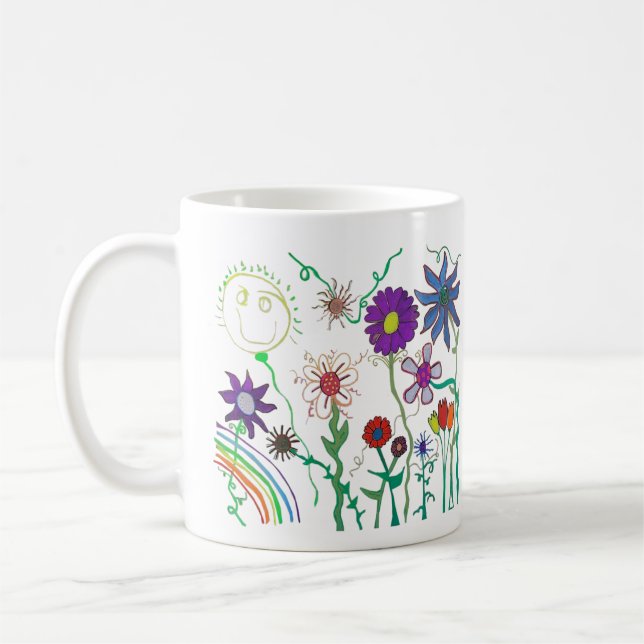 Taza De Café Mug de Denise "Windows of Cheer" (Izquierda)