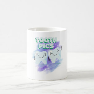 Taza De Café Mug de dentista - Mug de imágenes dentales