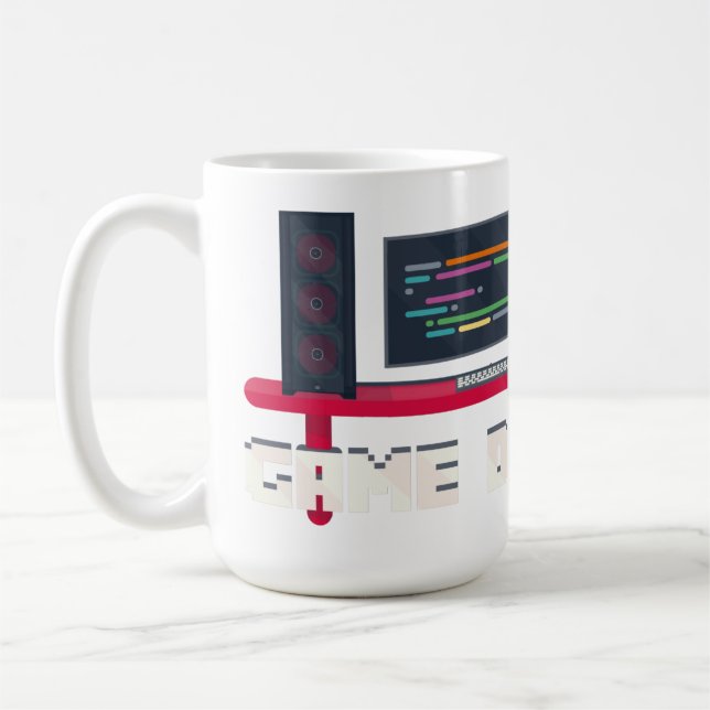 Taza De Café Mug de desarrolladores de juegos (Izquierda)