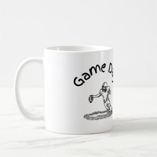 Taza De Café Mug. de día de juego (Izquierda)