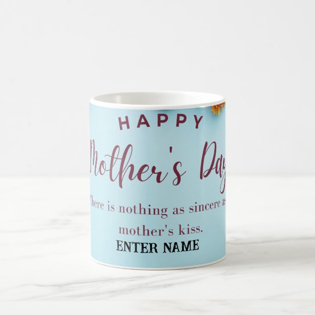 TAZA DE CAFÉ MUG DE DÍA DE LA MADRE PERSONALIZADO (Centro)