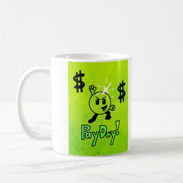 Taza De Café Mug de día de pago (Izquierda)