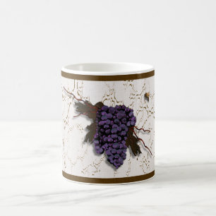 Taza De Café Mug de Diseñador de uvas grandiosas