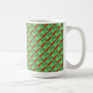 Taza De Café Mug de diseño abstracto de "Tower #1 Tiled"